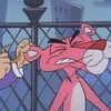 Эмодзи Pink Panther