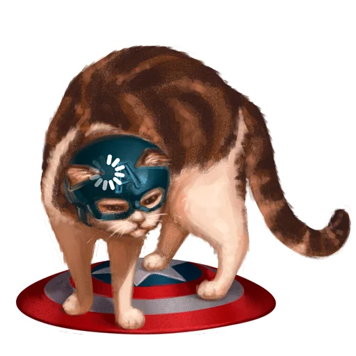 Эмодзи Мяурвел (MARVEL)