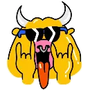 Эмодзи Metall Bull