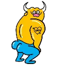 Эмодзи Metall Bull