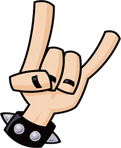 Эмодзи MetaL m/