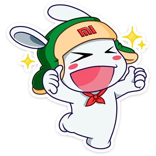 Эмодзи Кролик Mi Rabbit