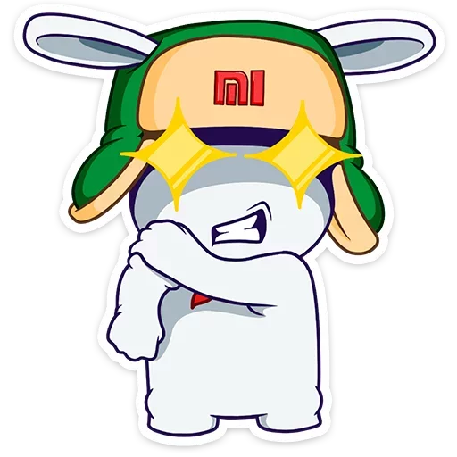 Эмодзи Кролик Mi Rabbit