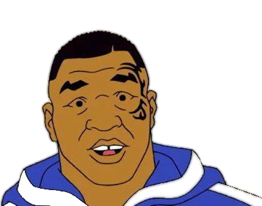 Эмодзи Майк Тайсон