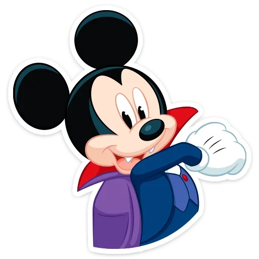 Эмодзи Вампир Микки