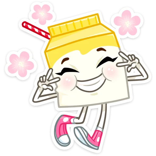 Эмодзи Молочко