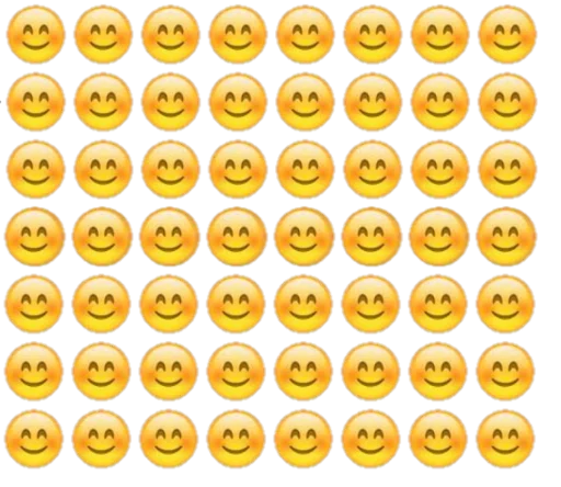 Эмодзи Millions of smiles