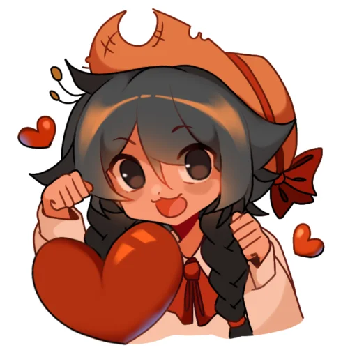 Эмодзи mina chan