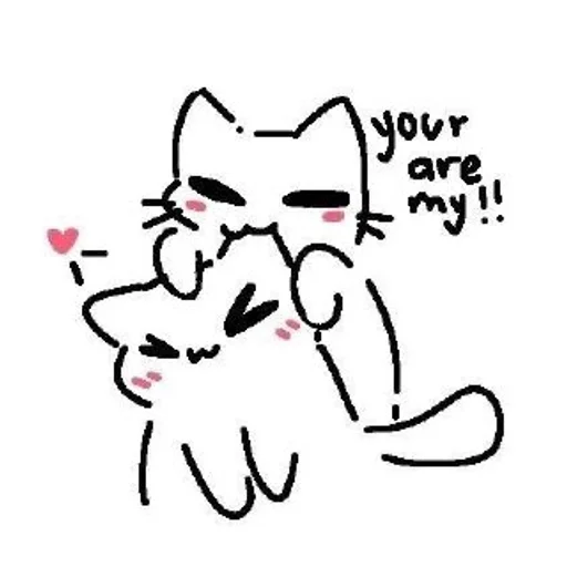 Эмодзи mini cats