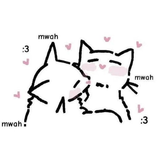 Эмодзи mini cats