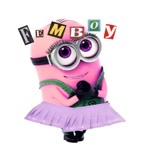 Эмодзи миньоны на аву