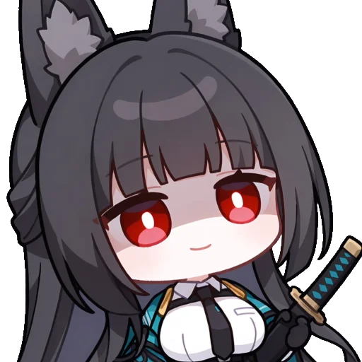 Эмодзи Chibi Miyabi