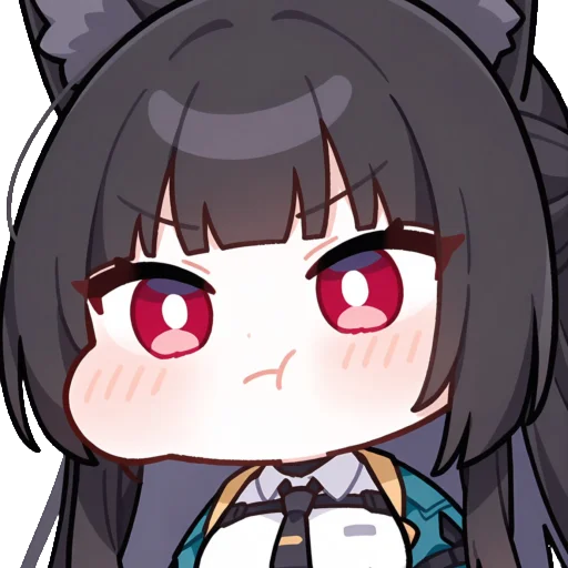 Эмодзи Chibi Miyabi