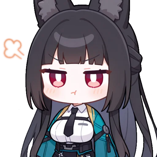 Эмодзи Chibi Miyabi
