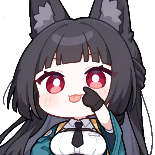 Эмодзи Chibi Miyabi