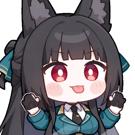 Эмодзи Chibi Miyabi