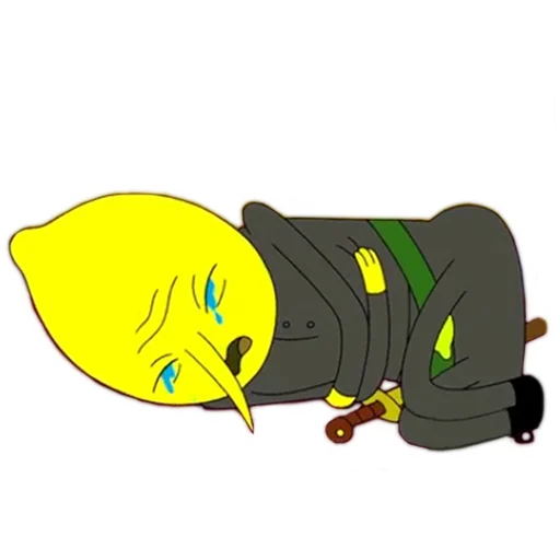 Эмодзи Earl of Lemongrab