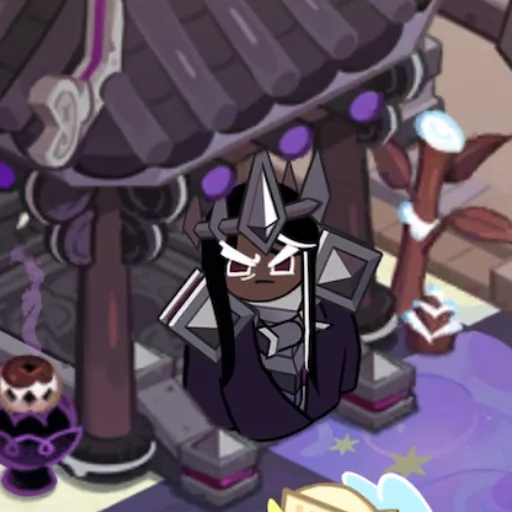 Эмодзи Dark cacao cookie