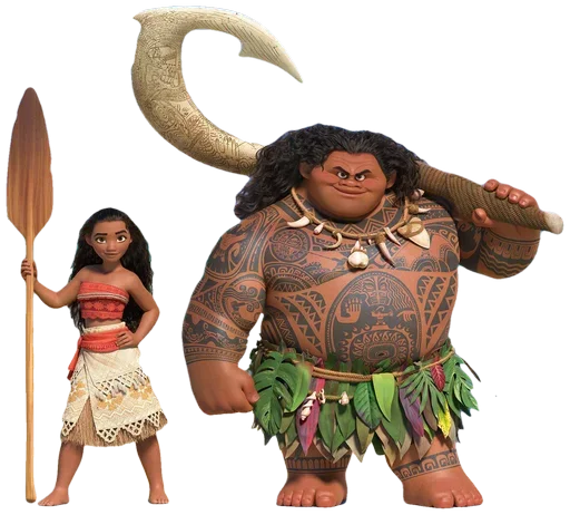 Эмодзи Moana / Oceania / Моана