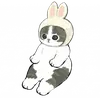 Эмодзи Коты mofu_sand