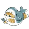 Эмодзи Коты mofu_sand