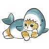Эмодзи Коты mofu_sand