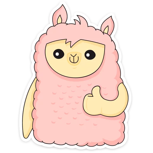 Эмодзи Лама Молли