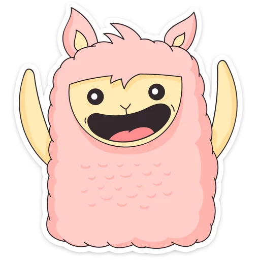 Эмодзи Лама Молли