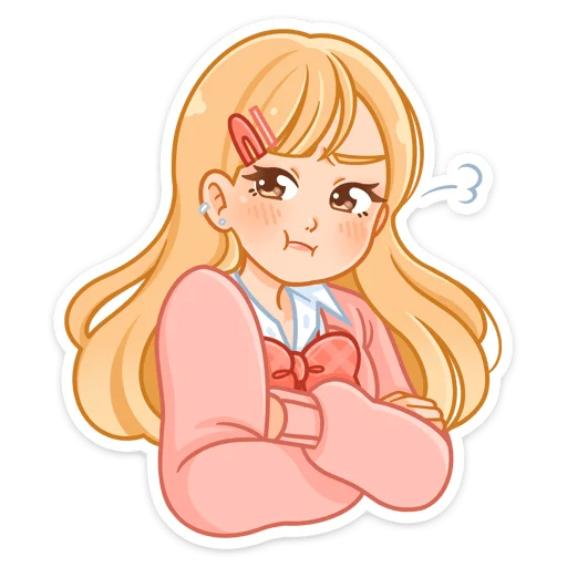 Эмодзи Момо без надписей