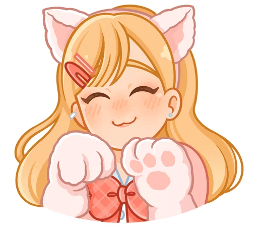 Эмодзи Момо без надписей