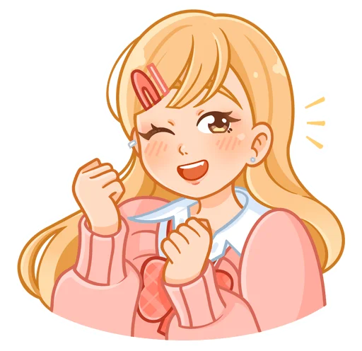 Эмодзи Момо без надписей