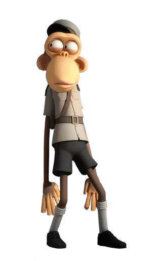 Эмодзи Обезьяны