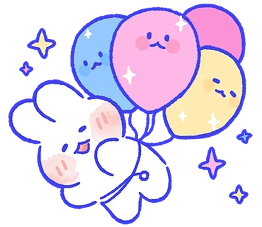 Эмодзи lovely mongmong