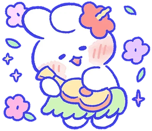 Эмодзи lovely mongmong