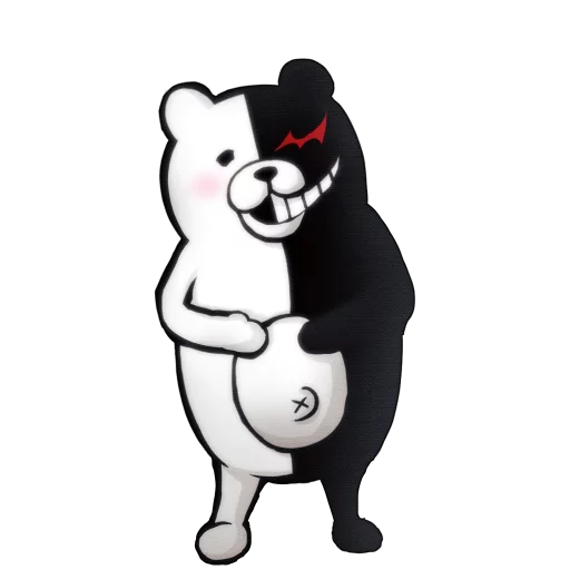 Эмодзи Monokuma Danganronpa stickers
