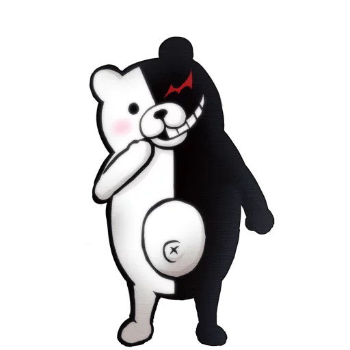 Эмодзи Monokuma Danganronpa stickers