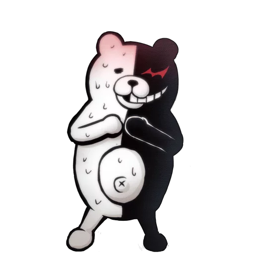 Эмодзи Monokuma Danganronpa stickers