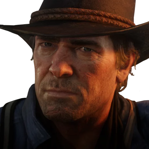 Эмодзи Arthur Morgan RDR2