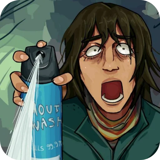 Эмодзи Mouthwashing