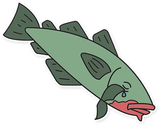 Эмодзи Мозги трески