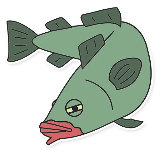 Эмодзи Мозги трески