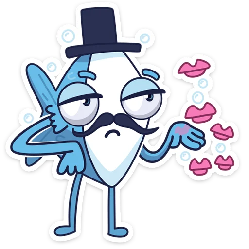 Эмодзи mr. Fish