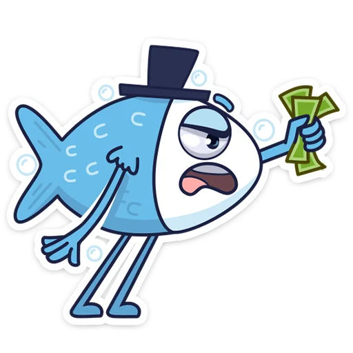 Эмодзи mr. Fish