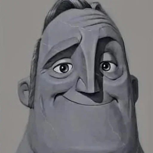 Эмодзи mr incredible meme