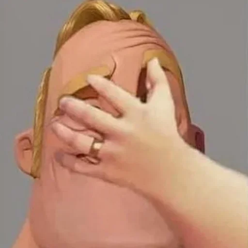 Эмодзи mr incredible meme