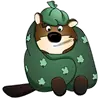 Эмодзи Mr.Beaver