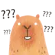 Эмодзи Mr. Capybara