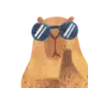 Эмодзи Mr. Capybara