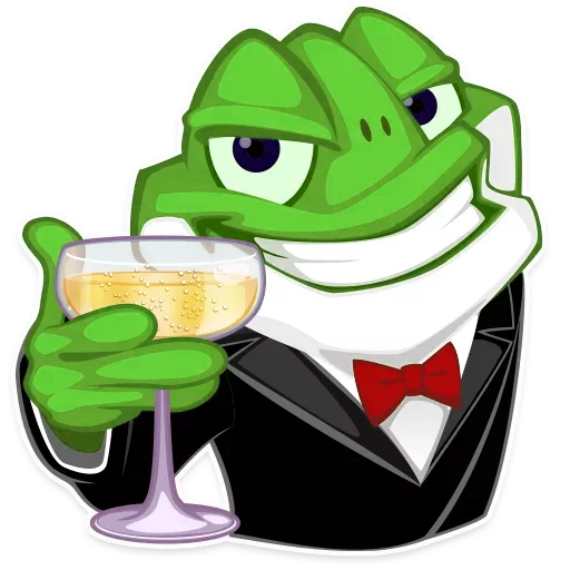 Эмодзи Mr. Green Frogo