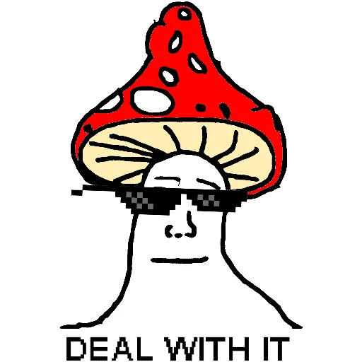 Эмодзи mushroom man